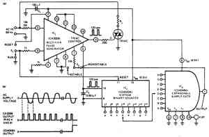 Схема задержки от 0,5 до 136 сек с точностью, зависящей от частоты сети переменного тока Схема задержки от 0,5 до 136 сек с точностью, зависящей от частоты сети переменного тока