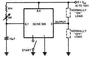 Таймер на включение или выключение нагрузки Таймер на включение или выключение нагрузки