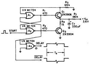  Схема со временем задержки более 1 мин