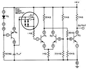  1-минутный таймер на транзисторной сборке