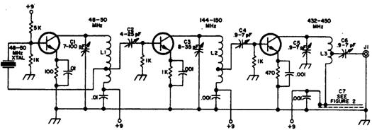 УКВ-передатчик диапазона 432—450 МГц